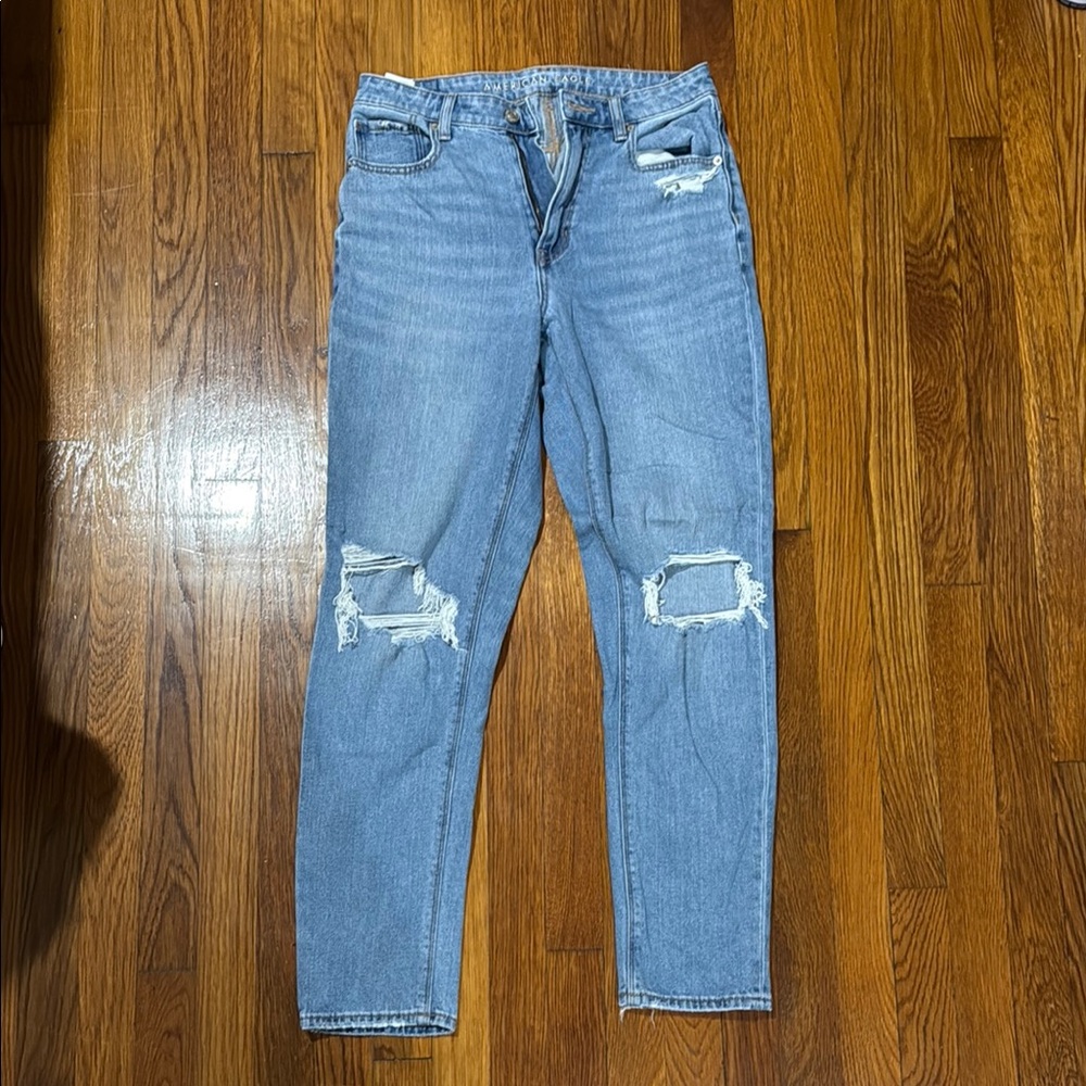 American Eagle Mom Jeans - 6 Long